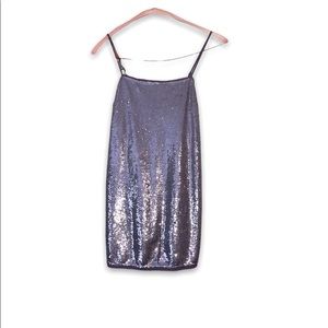 Free people purple sparkly dress